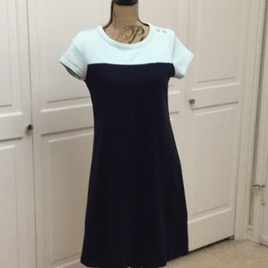 Talbots color-block cotton dress